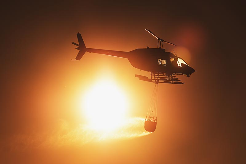 Firefighting Helicopter in Alabama