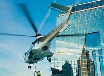 Helicopter Sign Placement in Tuscaloosa