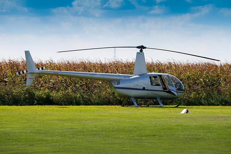 Wet Spreading Helicopter in Alabama